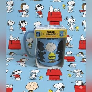 Snoopy, Charlie Brown Zak! Color Changing Color Mug New In Box